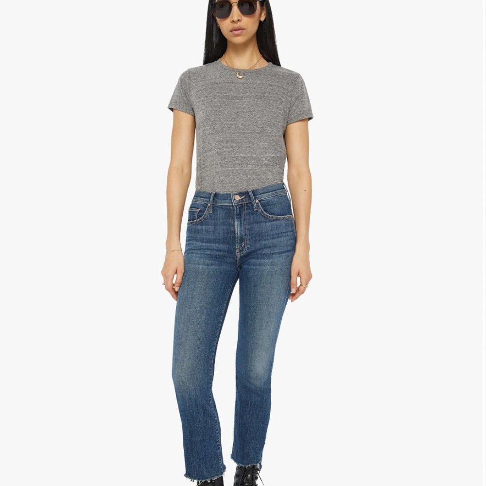 The Insider Crop Step Fray, Wash: Girl Crush